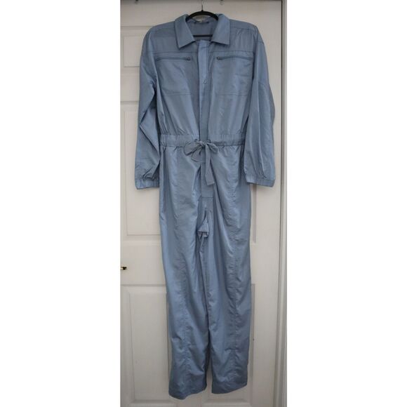 Free People Movement OB1557004 Women Sz M Blue Golden Hour 1-Piece Jumpsuit - Picture 1 of 5